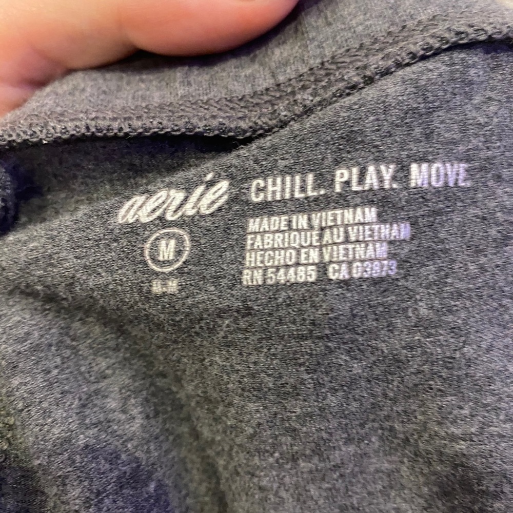 Aerie Grey Leggings - Picture 2 of 2